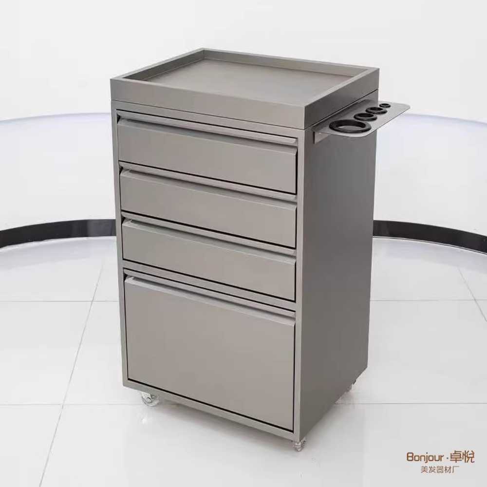 다용도 스텐 카트 미용실 전용 이동식 트롤리 수납 A형 스틸 이미지 6