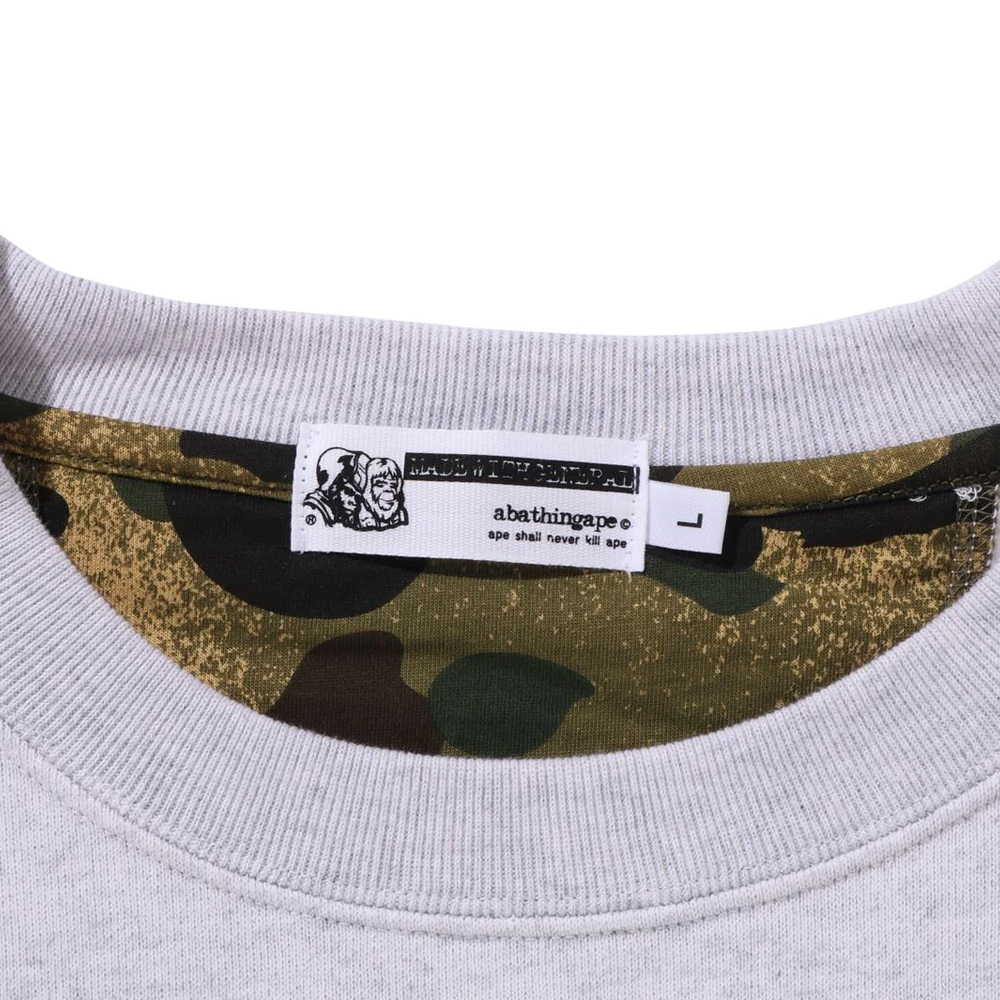베이프 맨투맨 BATHING APE CREWNECK SWEATSHIRT BAPE LEGACY 1L70-113-001 - 상세 이미지 4