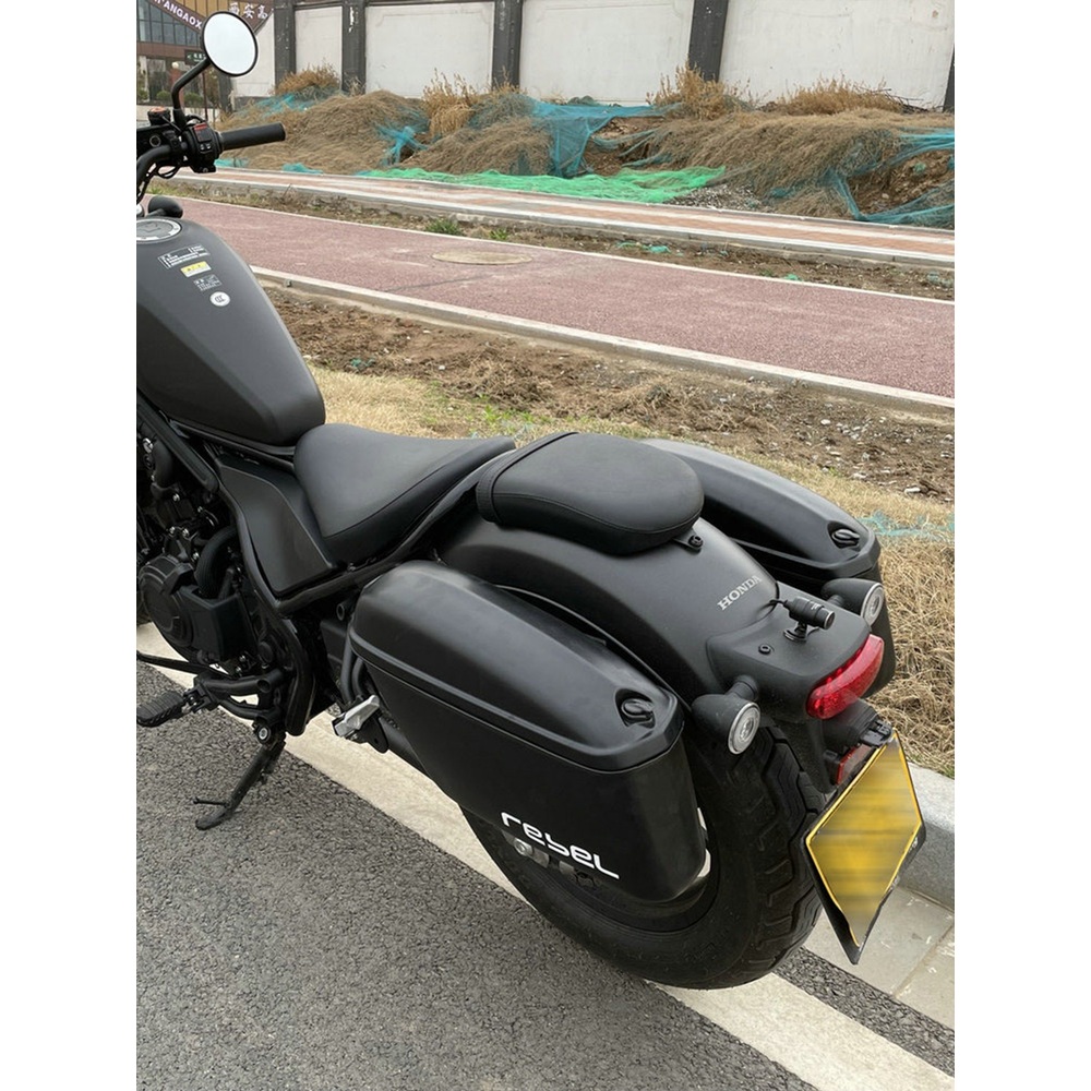 오토바이사이드박스 백 브라켓 수납 덮개 트렁크 수하물 리어백 좌우 - 상세 이미지 3