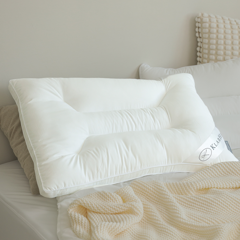 [1+1] 클라르하임 소프트슬립 빨아쓰는 숙면 경추 목디스크 일자목 거북목 기능성 낮은 베개