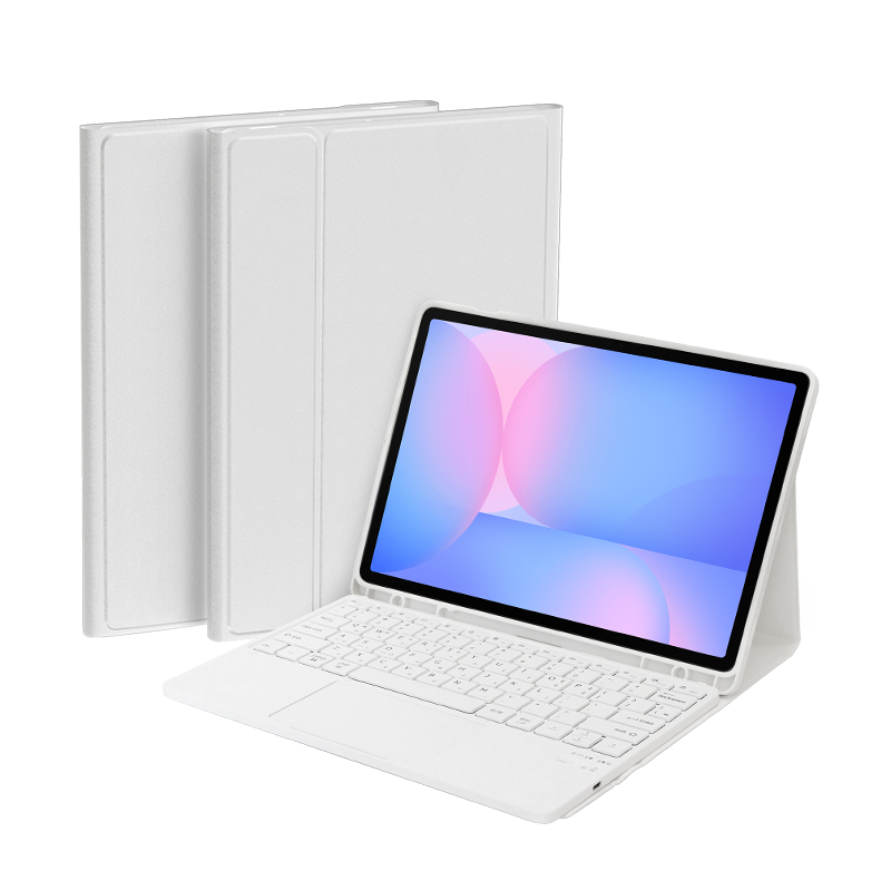 데이웍스 갤럭시탭 S10 FE+ 플러스 블루투스 터치패드 키보드 북커버 케이스 S펜 수납 이미지 3