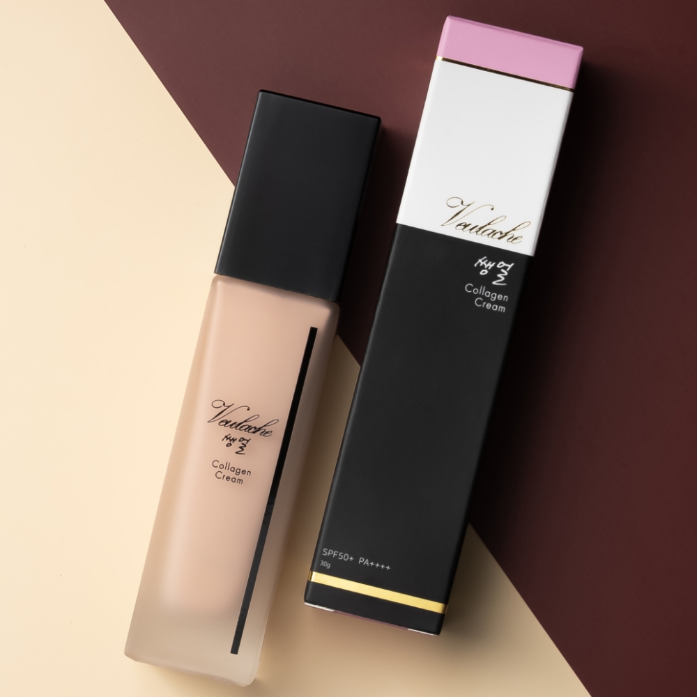 홍여진 벨루아체 쌩얼크림 30ml 4개 톤업크림 콜라겐 선크림 미백 잡티제거 피부톤 보정 - 상세 이미지 3