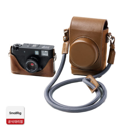 스몰리그 5218 후지필름 X half 전용 가죽 케이스 키트 (브라운)