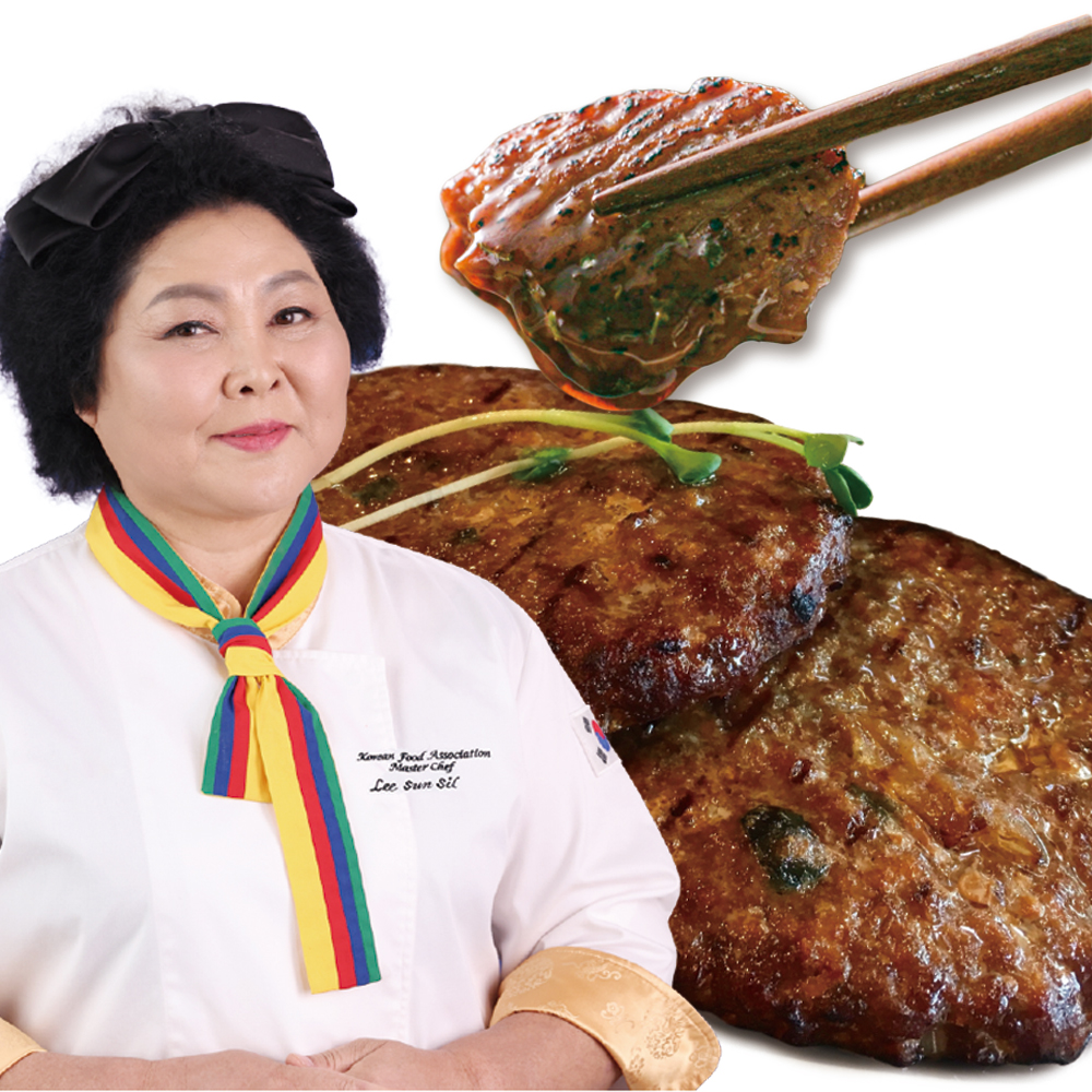 이순실의 국내산 고기 떡갈비 스테이크 55g x 16개 - 상세 이미지 5