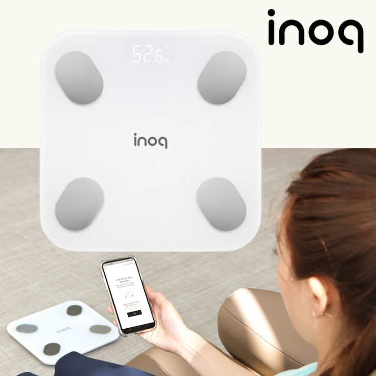 가정용체중계 IOT 앱연동 스마트체중계 몸무게측정기 IA-S10W