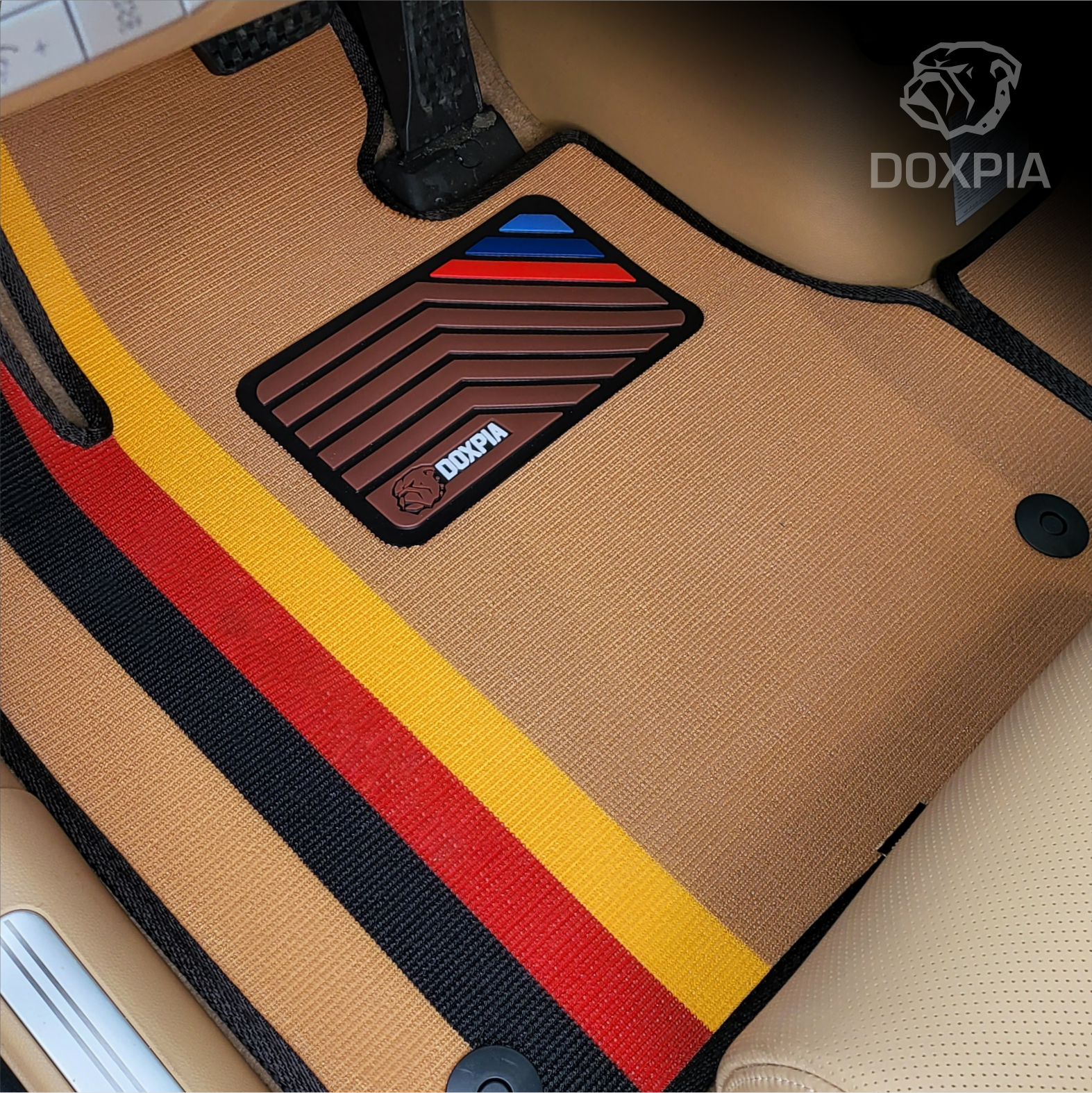 독스피아 자동차 라인 매트 코일 발매트 차량 베스트조합 1열