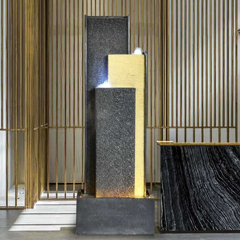 인테리어 실내 분수대 인공 폭포 물장식 대형 아트 오브제 장식품 2166L 50x38x128cm - 상세 이미지 3