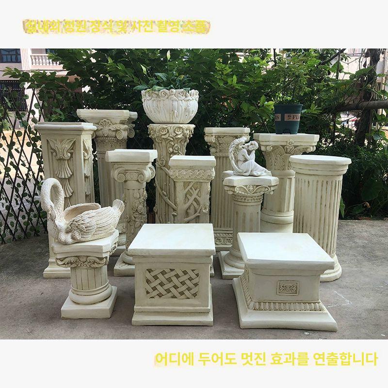 신전 기둥 석고 조각상 결혼식 아테네 그리스로마 조형물 9 - 상세 이미지 4