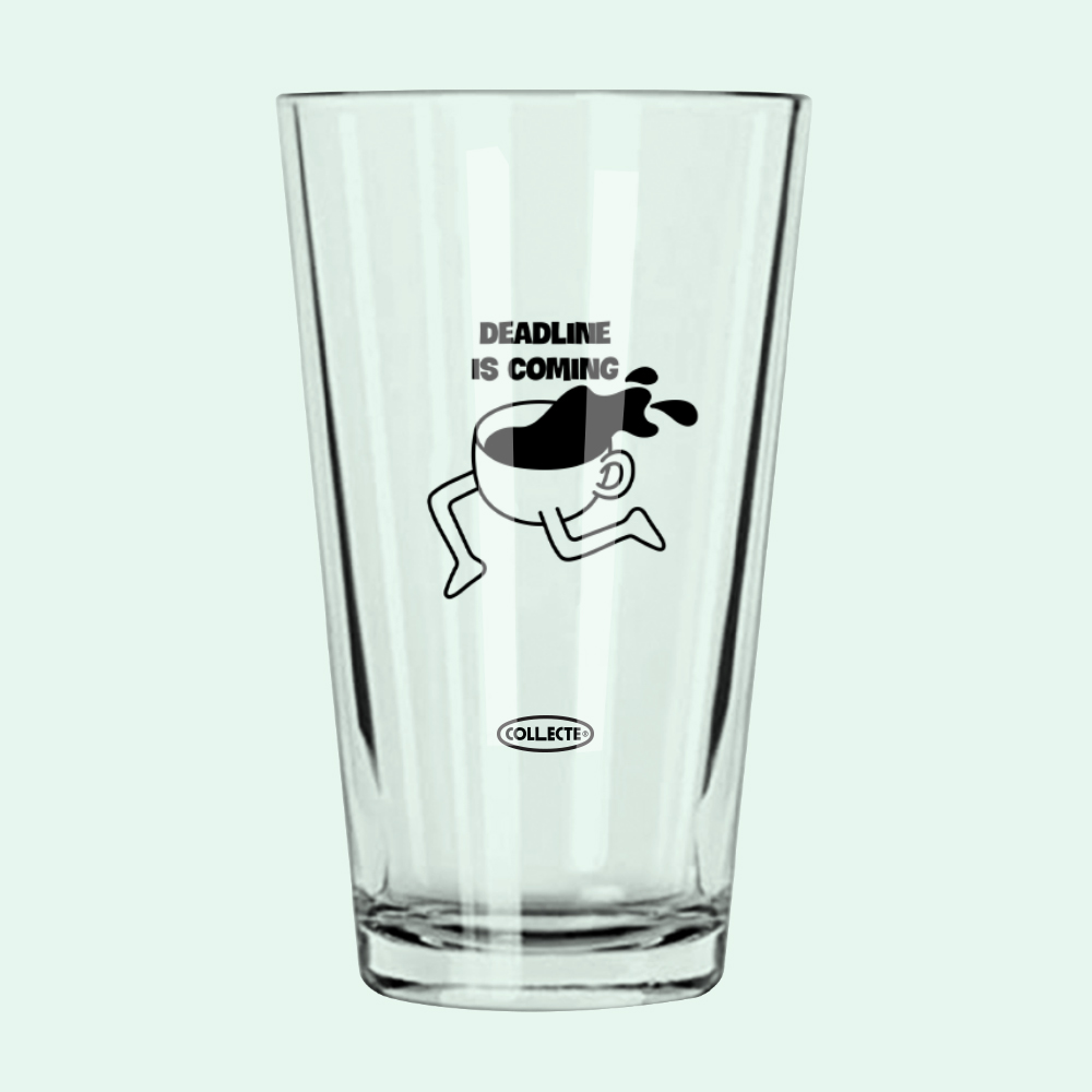 커스텀 메세지 인쇄 심플한 투명 유리컵 270ml 생일 결혼 집들이 부모님 남자친구 선물 - 상세 이미지 2