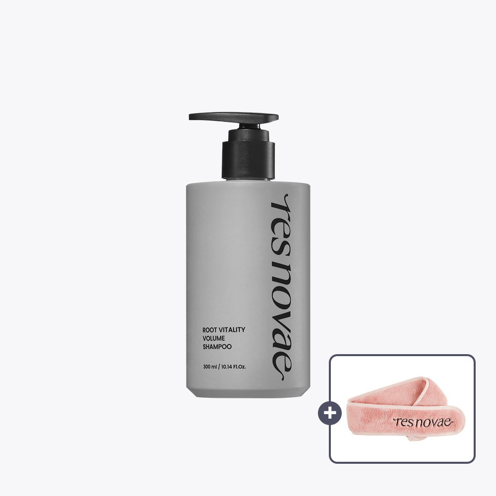레스노베 루트 바이탈리티 볼륨 샴푸 300ml+세안밴드 증정 - 메인 이미지