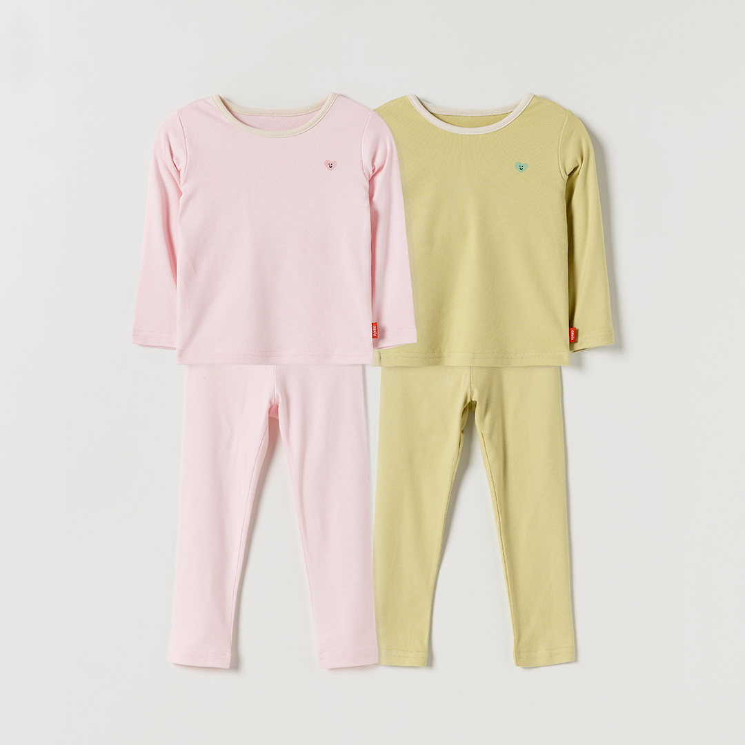 오즈키즈 유아 실내복 아기 내복 긴팔 잠옷 겨울 여아 남아