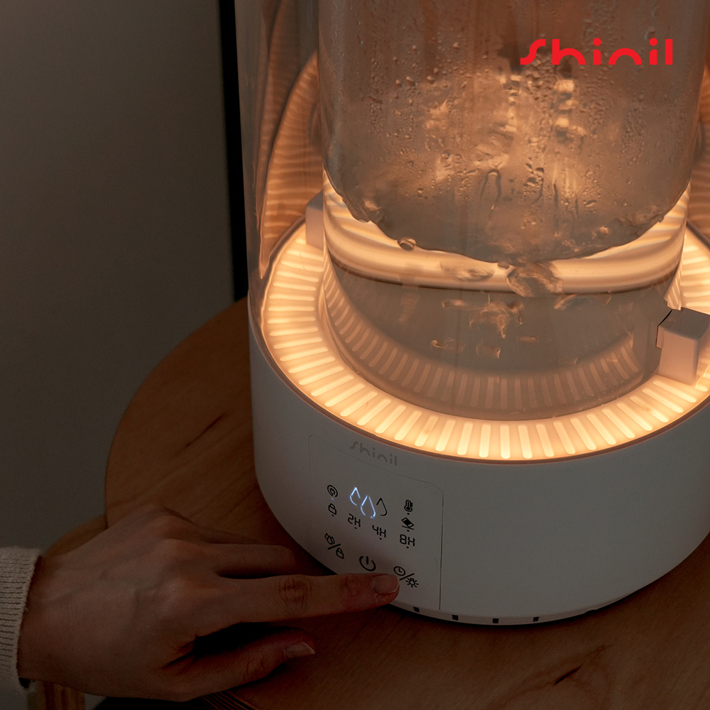 [26년형] 신일 110도 가열식가습기 그래핀 대용량 신생아 유아 아기 가습기 화이트 SUH-Y600TS