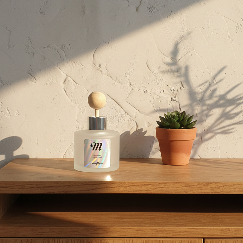 디퓨저 원형투명 공병 50ml 차량용 유리병 방향제 만들기재료 베이스 오일 리필액 DIY 이미지 8