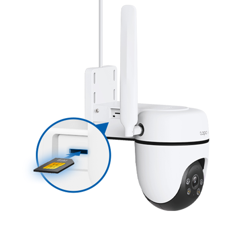 티피링크 4G LTE SIM카드 지원 실외용 회전형 카메라 야간 풀컬러CCTV Tapo C501GW - 상세 이미지 2