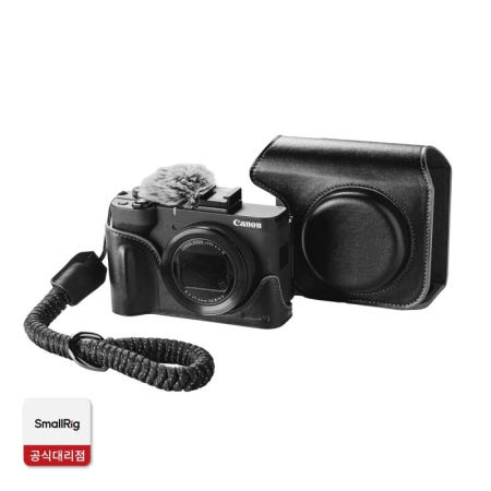 스몰리그 스몰리그 5386 캐논 파워샷 V1 전용 가죽 케이스 키트 (블랙)