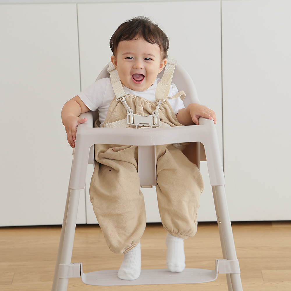 라비베베 유아 라이트 하이체어 높이조절 휴대용 식탁의자 이유식