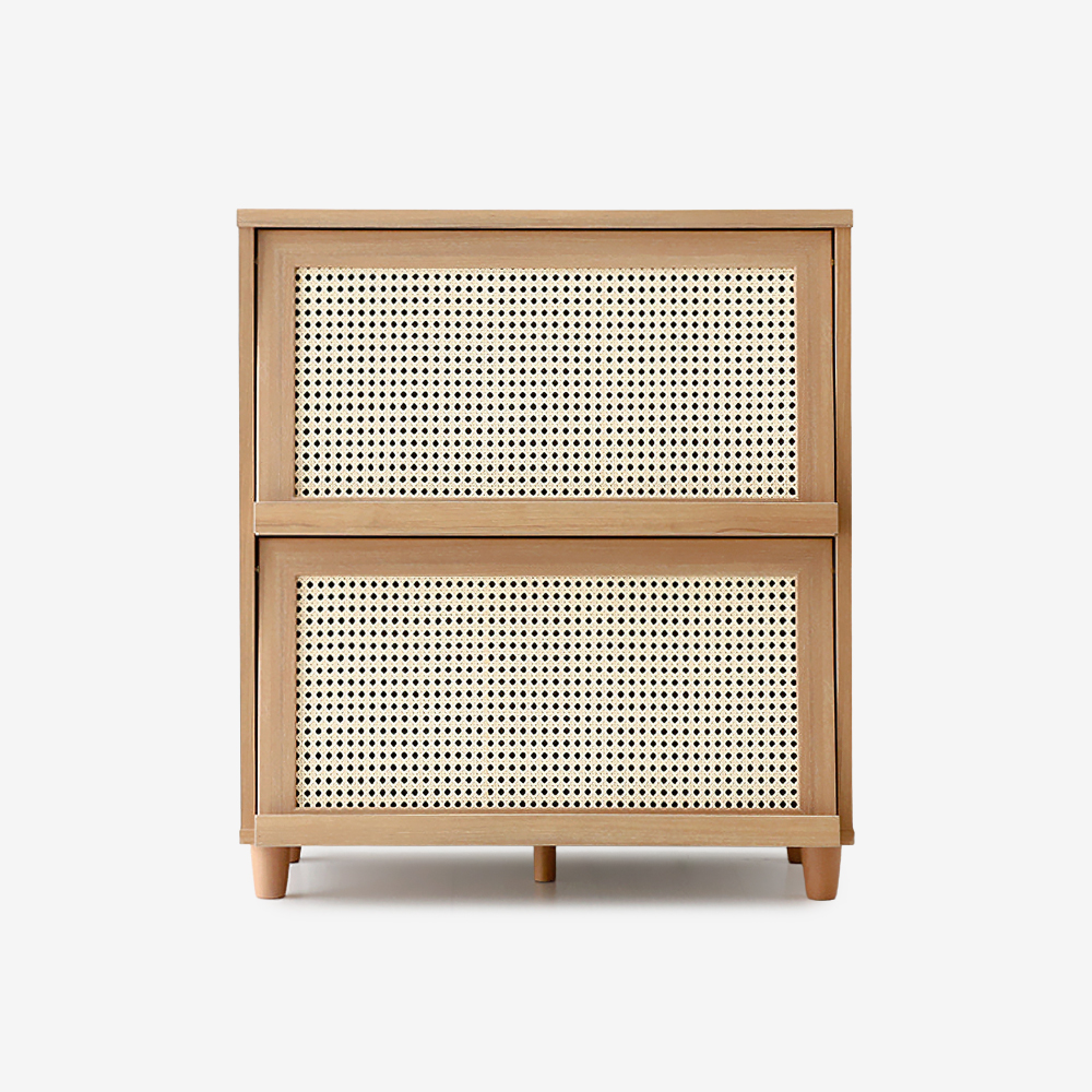벤탄 2문 수납장 810x450x920mm, 2단, 캄포어베니어 3606.5379 - 메인 이미지
