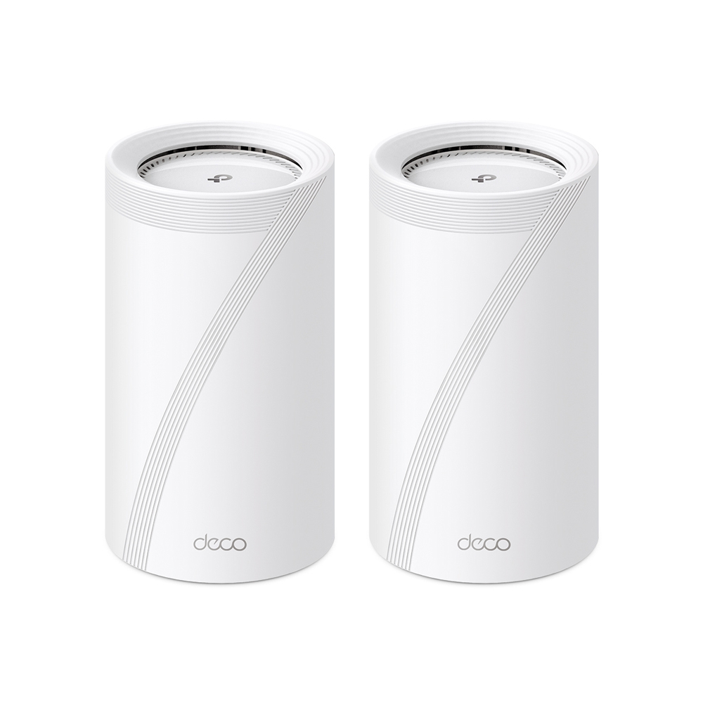 티피링크 33Gbps Deco BE95(2팩) 메시 와이파이 쿼드밴드 802.11BE 기가유무선 인터넷 공유기 증폭기 - 상품 이미지