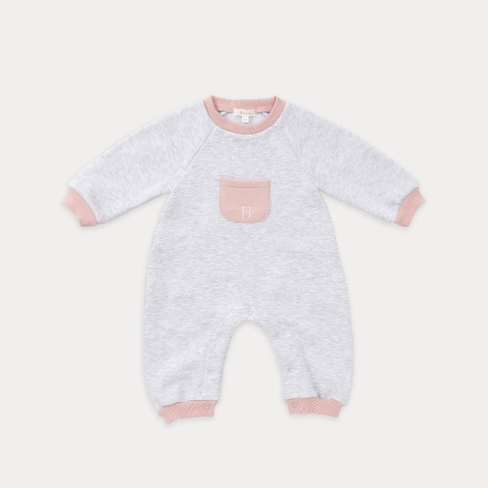 빌리 마를린 기모 점프수트-베이비핑크 (6m~12m) 이미지 7