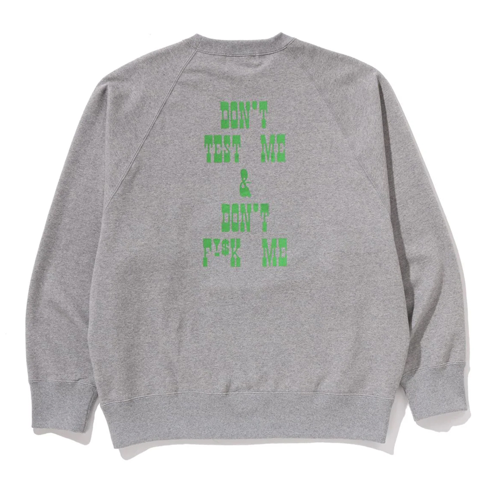 베이프 맨투맨 MILO BORG RELAXED FIT CREWNECK SWEATSHIRT 2L70-113-001 - 상세 이미지 3