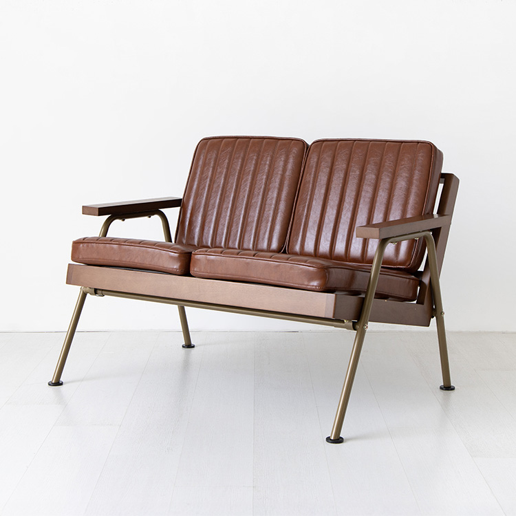 네르센 소파 YN131 스툴미포함, 브라운 2667.4888, 2인용