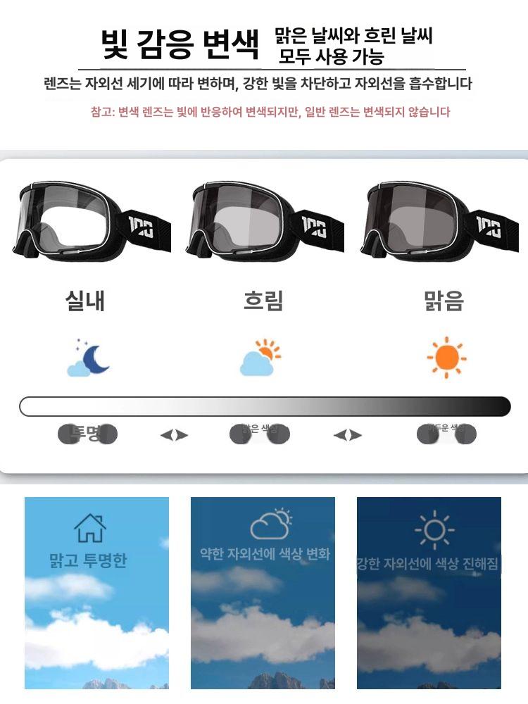 빈티지 바이크 헬멧 경량 스쿠터 반모 클래식 오토바이  블랙 구리 M - 상세 이미지 5