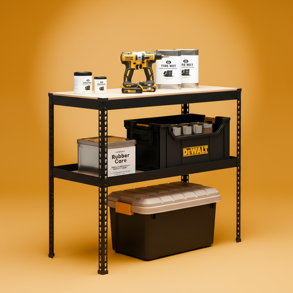 작업대 9T합판 포장 조립식 철제 무볼트 다용도 선반 다이 3003007... 실사용 후기 | 효과 있을까? - 대표 이미지