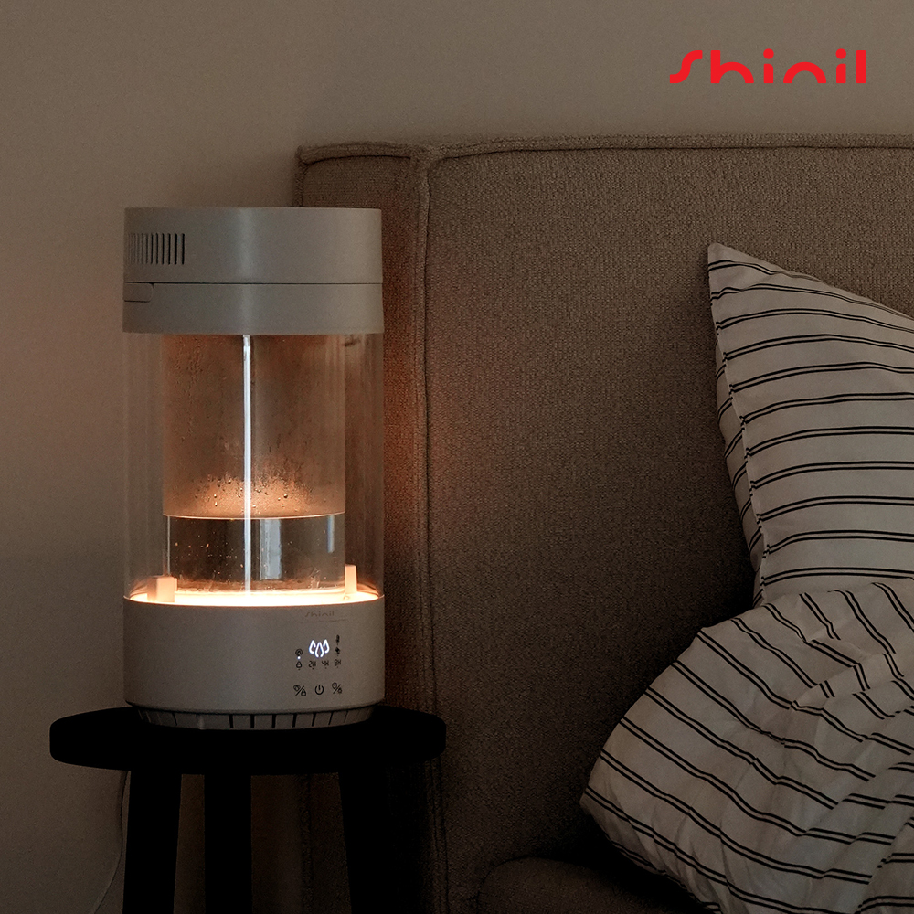 [26년형] 신일 110도 가열식가습기 그래핀 대용량 신생아 유아 아기 가습기 화이트 SUH-Y600TS