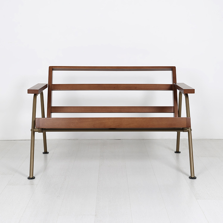 네르센 소파 2인 YN131 브라운 2667.4888, 2인용