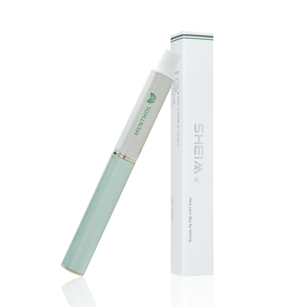 쉼 전담 전자담배 무니코틴 카페인스틱 충전식 본체 액상카트리지 기본세트