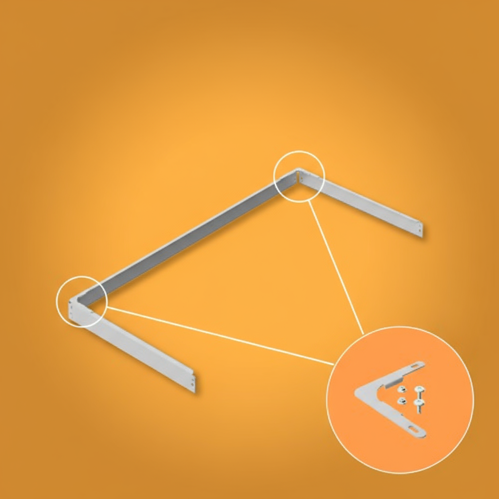 스피드랙 부품 2T 산업용 대형 세탁기 사이드안전바 세트 300x300