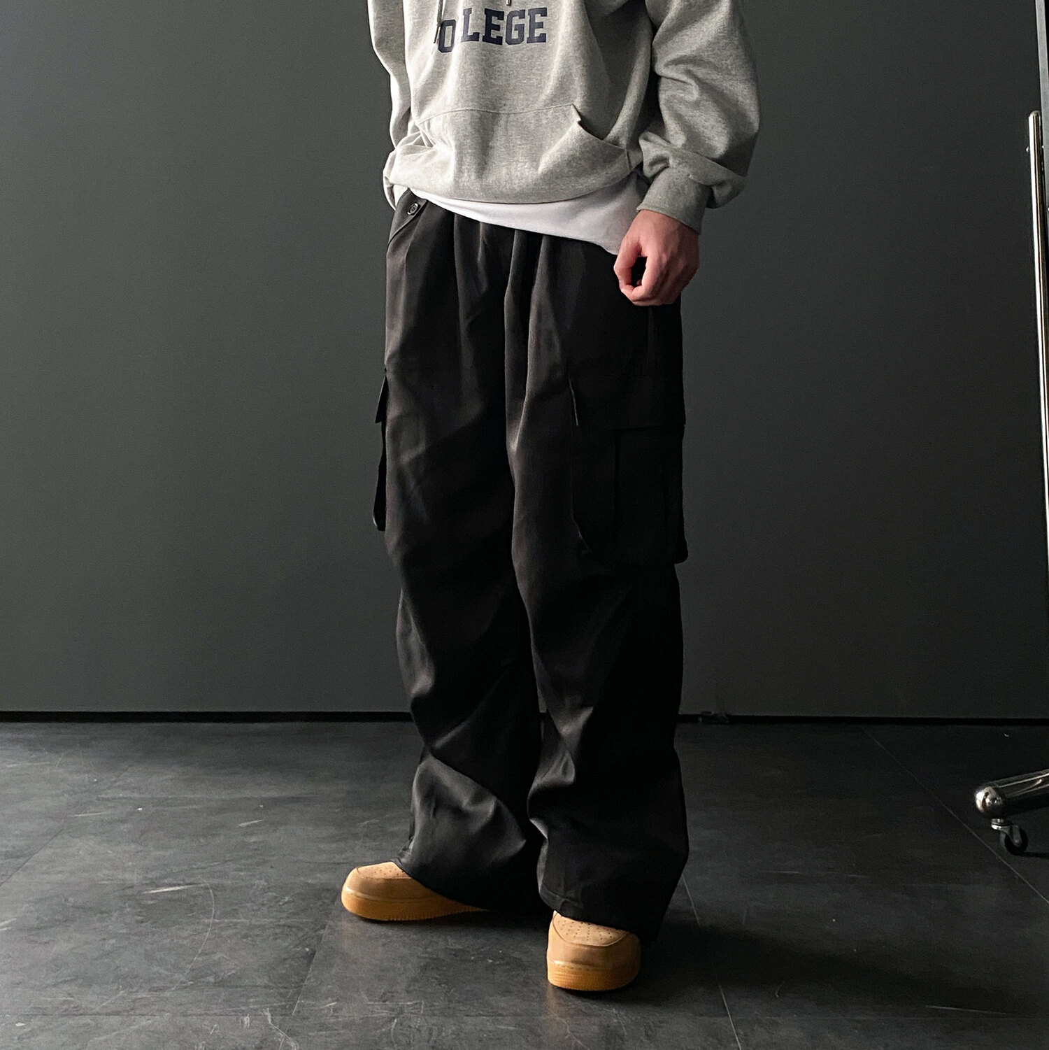 1+1 파라슈트팬츠 건빵바지 통큰바지 벌룬팬츠 - 상세 이미지 5