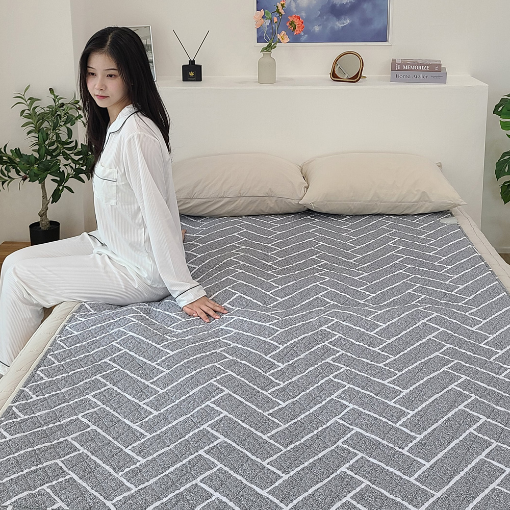 한일의료기 카본 탄소매트 전자파없는 전기매트 전기장판 온열매트 1인용 2인용 싱글