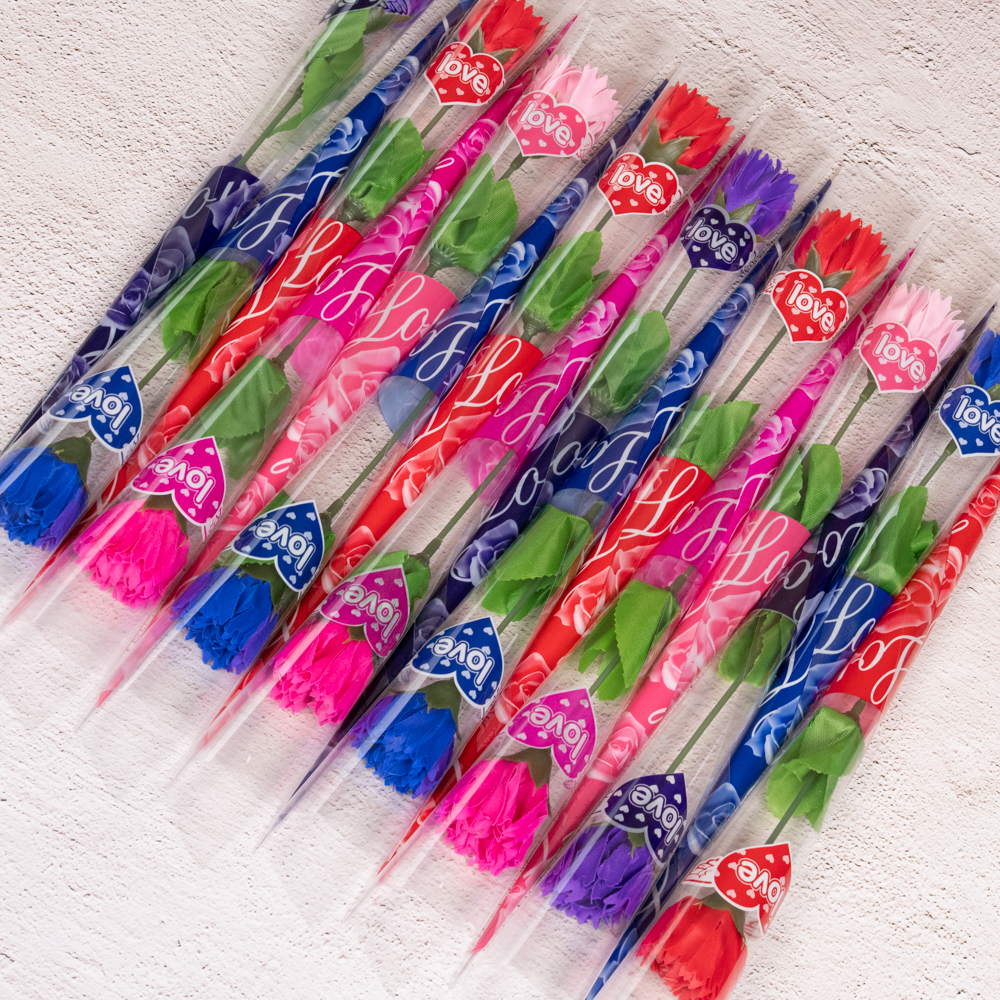 할메이드 어버이날 스승의날 꽃바구니 도매 꽃다발 재료 HS02 비누꽃 카네이션 1P