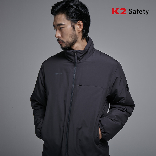 K2 세이프티 경량 패딩 K2 패딩 겨울 등산 점퍼 워크웨어 회사 작업복 F146R 이미지 8