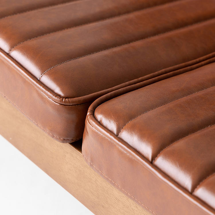 네르센 소파 2인 YN131 브라운 2667.4888, 2인용