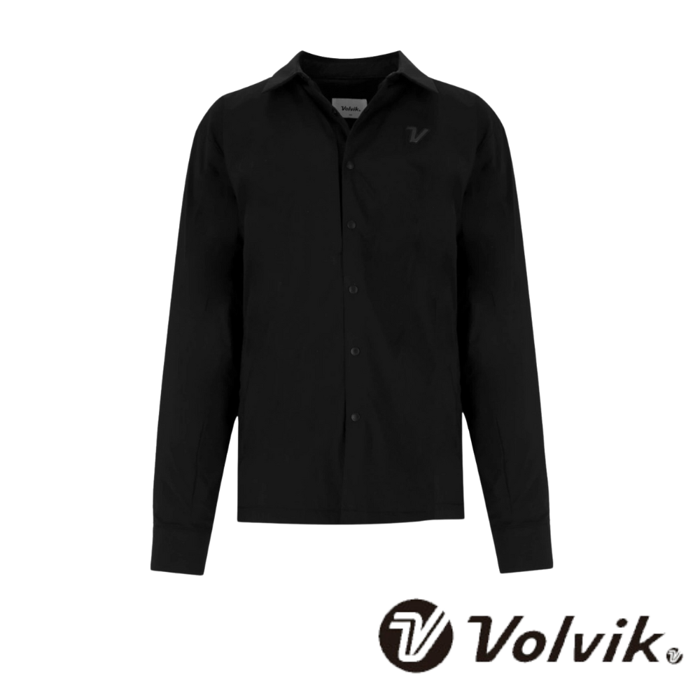 볼빅점퍼 남성골프웨어 남성 골프 점퍼 기모 간절기 셔켓 셔츠형 상의 VMWBP904 - 상품 이미지