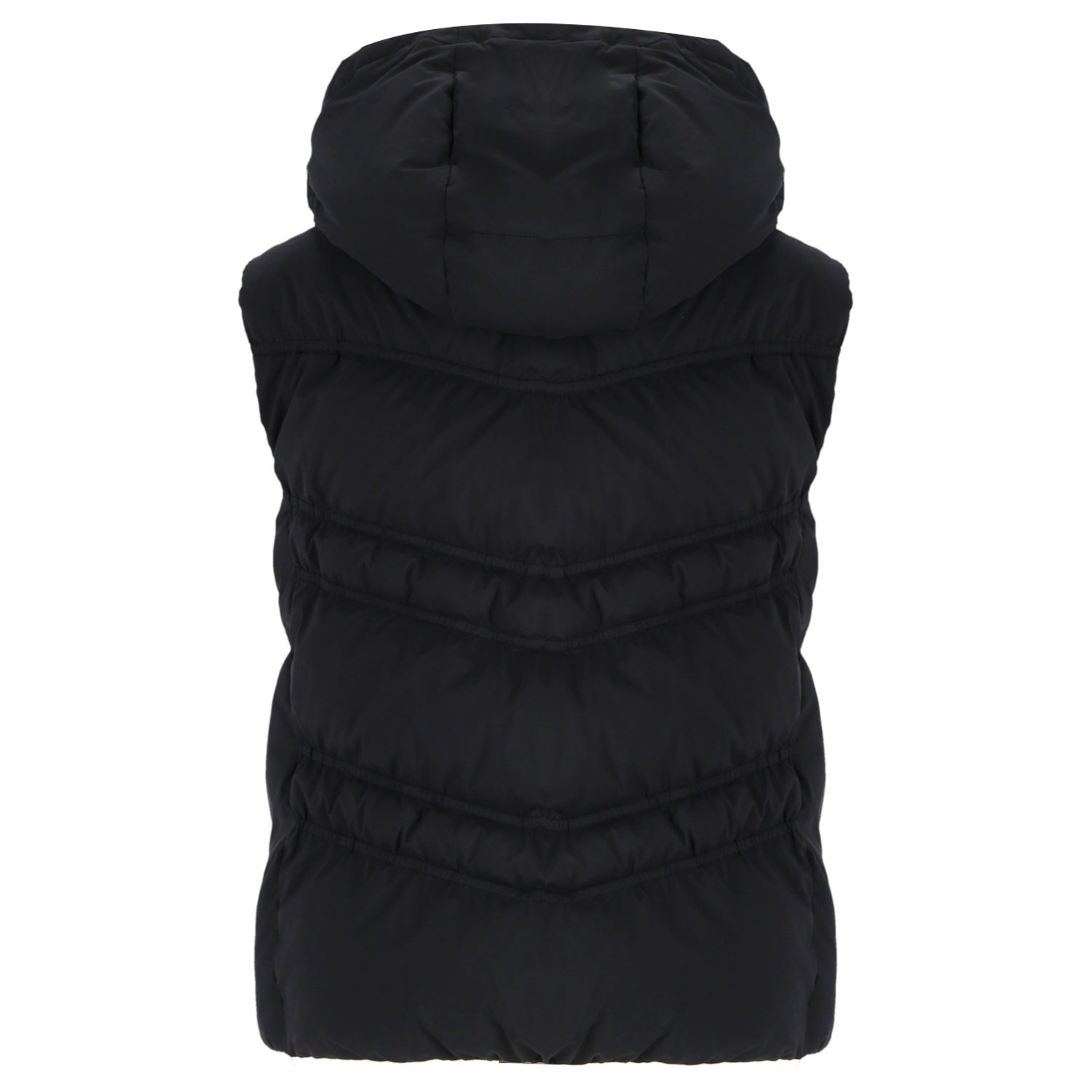 볼빅 골프웨어 여성골프웨어 여성 골프 조끼 경량 패딩 후드 셔링 간절기 베스트 상의 VLDWP902 - 상세 이미지 3