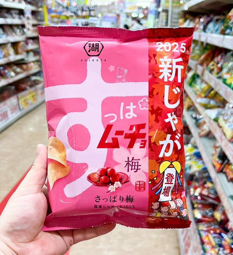코이케야 슷파 무초 칩스 매실 55g - 하카타몰