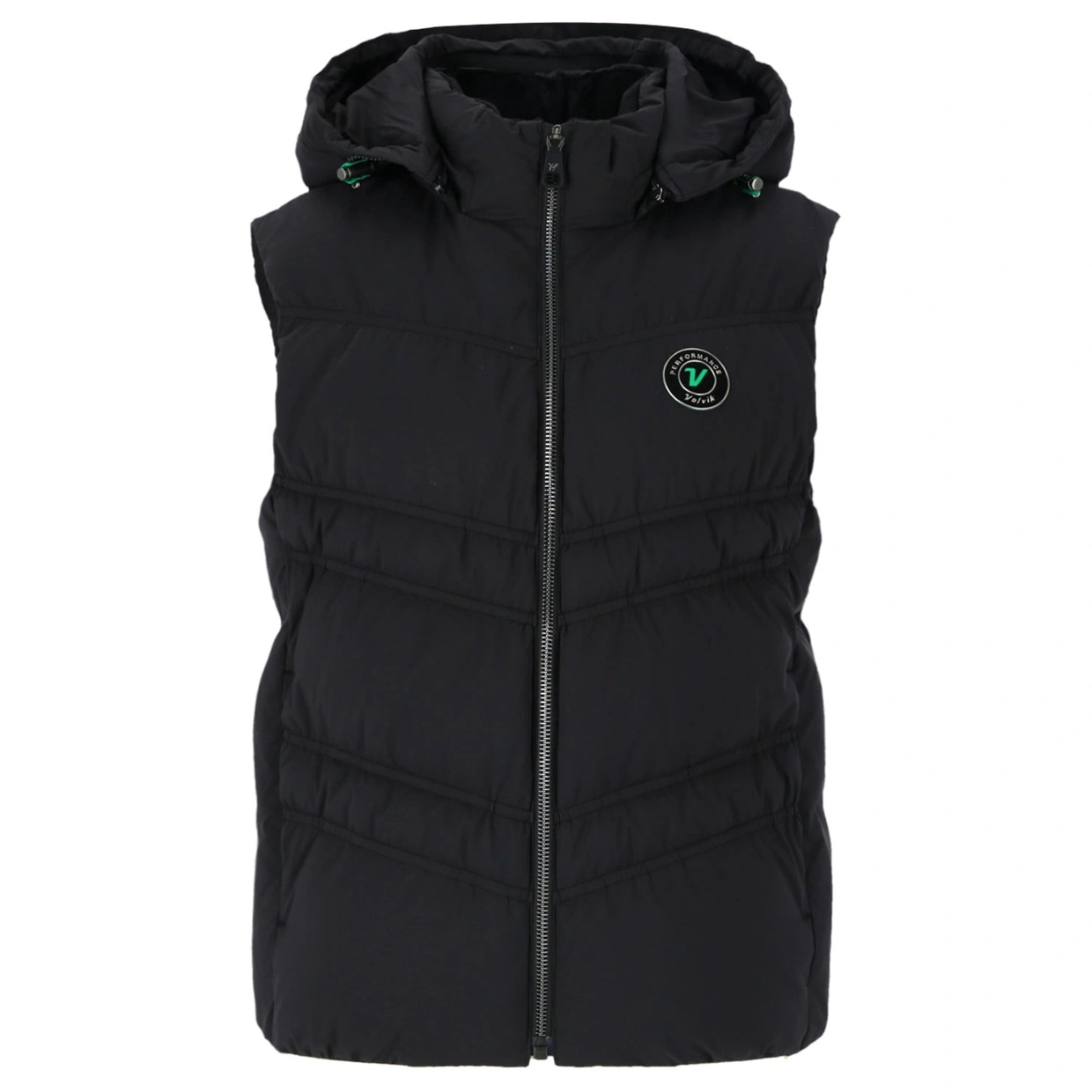 볼빅 골프웨어 여성골프웨어 여성 골프 조끼 경량 패딩 후드 셔링 간절기 베스트 상의 VLDWP902 - 상세 이미지 2