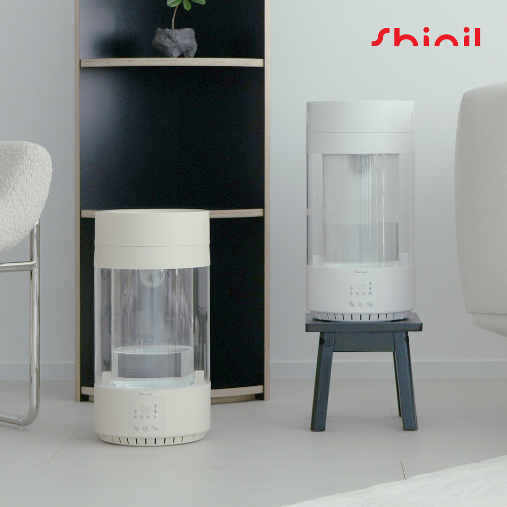 [26년형] 신일 110도 가열식가습기 그래핀 대용량 신생아 유아 아기 가습기 화이트 SUH-Y600TS