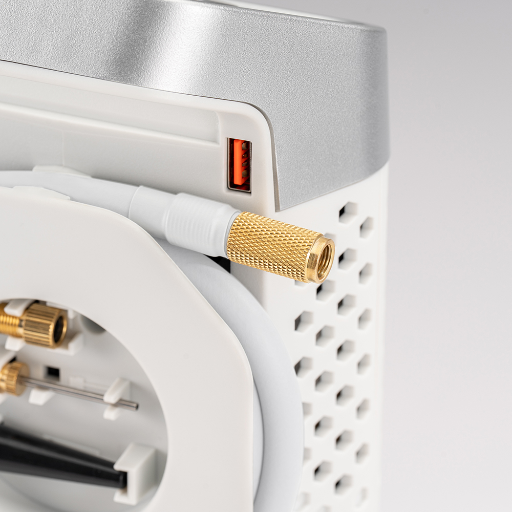 메이튼 타이어 공기압 공기 주입기 자동차 휴대용 바람 체크 탱커블 A0