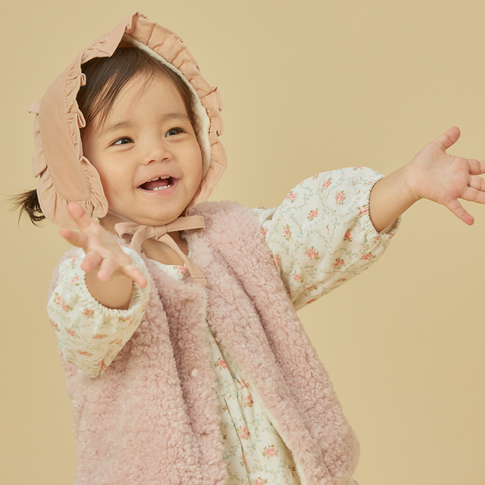 빌리 스모어 리버시블 베스트-핑크 (12m~24m) - 상세 이미지 2