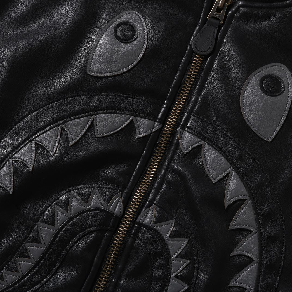 베이프 자켓 SHARK BOMBER JACKET 1L70-141-308 - 상세 이미지 4
