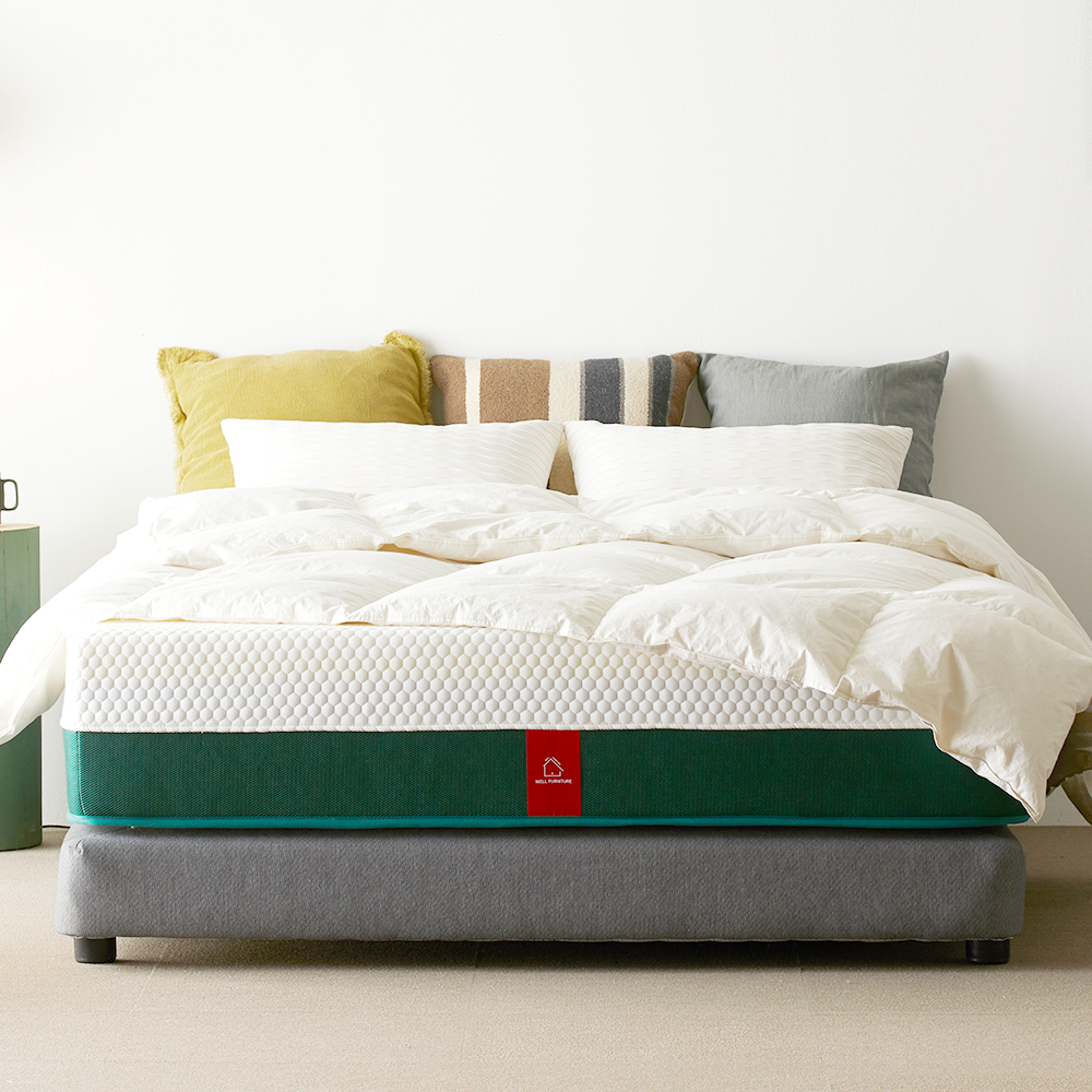 비타 메모리폼 허리에 좋은 수면 단단한 안정감 푹신한 바닥 침대 매트리스 24cm, SS(슈퍼싱글), 미디엄하드