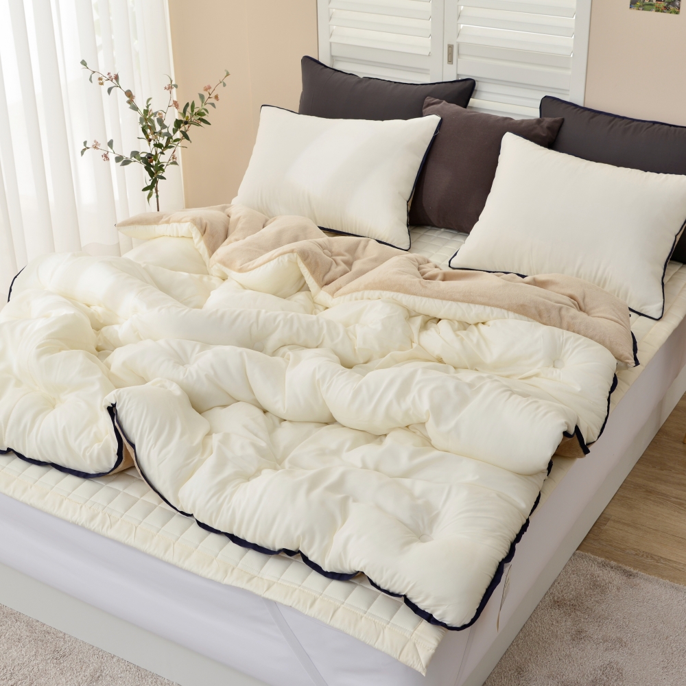 멜루나 겨울 극세사이불 양면 텐셀모달100 극세사 차렵이불 설운 SS