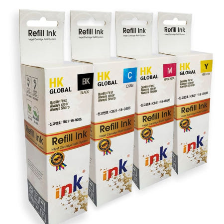 에이치케이 삼성 SL-T2270DW 프린터적용 검정+칼라 4색 호환잉크