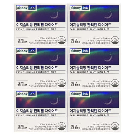 스키니랩 이지슬리밍 잔티젠 601mg x 14포 6개