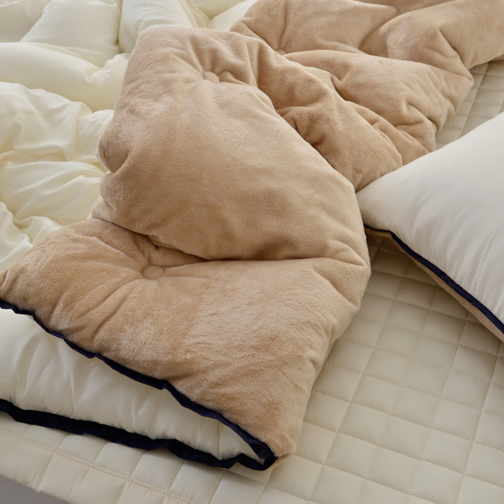 멜루나 겨울 극세사이불 양면 텐셀모달100 극세사 차렵이불 설운 SS