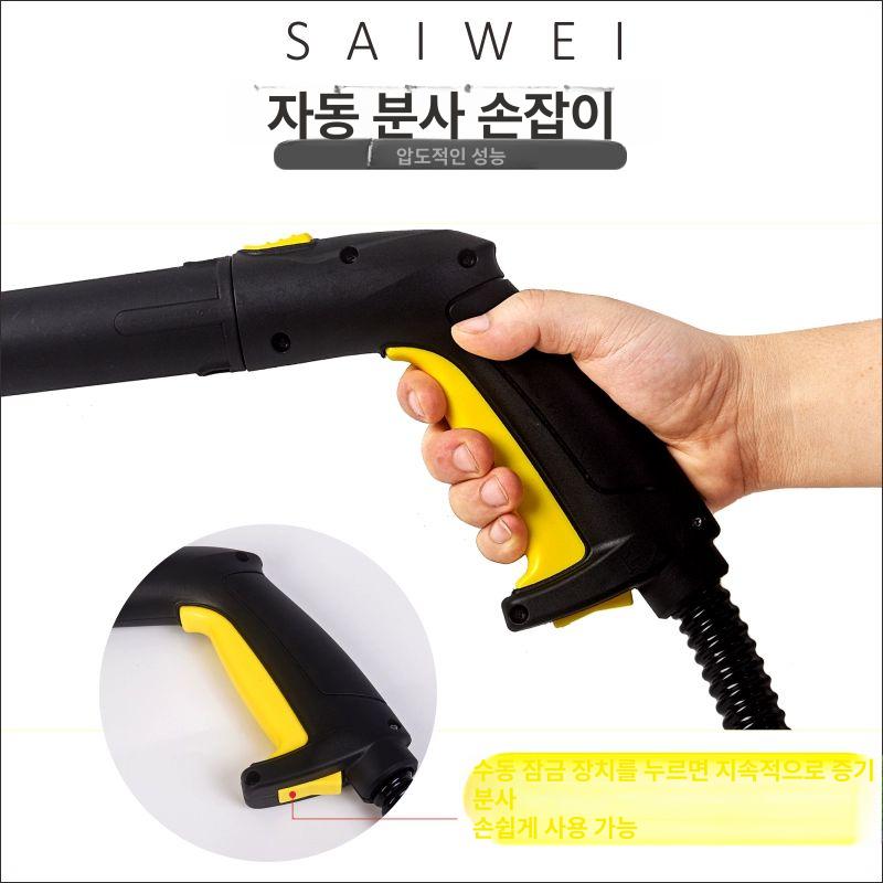 청소기 휴대용 자동차 흡입력 가정용 파워스톰 핸디형 필터 휴대용청소기 에어건청소기 베어 옐로우 기본 - 상세 이미지 5